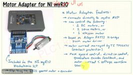 NI myRIO  Motor Adapter for NI myRIO