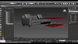 Modeling simple sofa 3DS MAX 2015 tutorial  Part 2