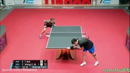 Timo Boll  Wang Chuqin  لیگ T2APAC دور دوم