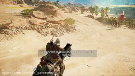 گیم پلی جدید بازی Assassins Creed Origins