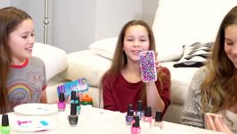 DIY Nail Polish Phone Case Haschak Sisters