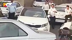 پایان تعقیب پرحادثه راننده فراری خودروی اپتیما در تهران