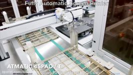 ATMATIC PADT Fully Automatic Screen Printer with tray