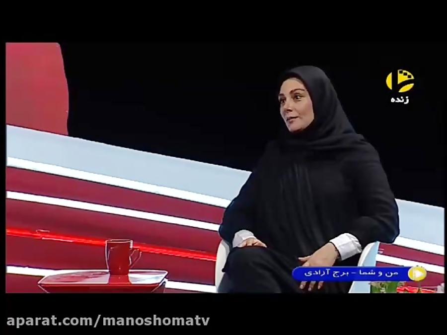 حضور هنگامه قاضیانی پس سالها در تلویزیون ایران...