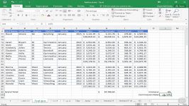 دانلود آموزش نمایش کار بر روی داده ها در Excel 2016 