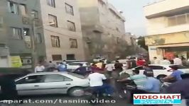 فرار دیوانه وار خودرو اپتیما دست پلیس تهران