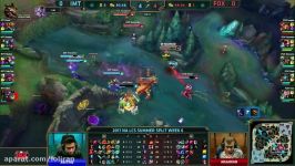 IMT v FOX  NA LCS Week 6 Day 1 Match Highlights Summer 2017