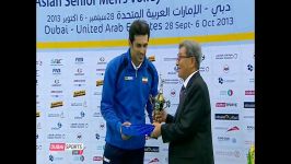 معروف ارزشمندترین بازیکن آسیا  MVP Asia 2013 Saeid Marouf