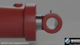 3D Animated Hydraulic Cylinder