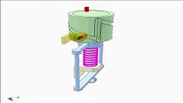 Barrel cam for 180 deg. rotation 2a