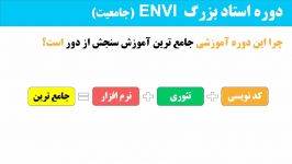 معرفی دوره جامع سنجش دور کار تصاویر ماهواره ای