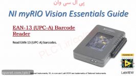 NI Vision  EAN 13 UPC A Barcode Reader