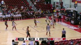 Full Highlights Portland Trail Blazers vs Toronto Raptors MGM Resorts NBA Summer League  July 13