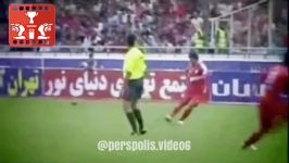 گل محسن خلیلی به صبا باطری  گل سوم پرسپولیس