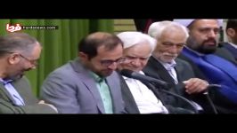 شعر خوانی فاضل نظری در دیدار رهبری