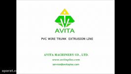 PVC wire trunk extrusion line single screw