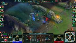 CLG v DIG  NA LCS Week 6 Day 2 Match Highlights Summer 2017