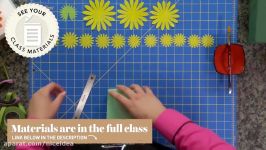 Make a Wafer Paper Daisy  Cake Decorating Tutorial with Kara Andretta