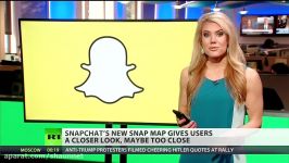 Snapchat tracks app’s map