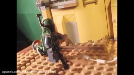 lego star wars boba fett vs Luke Skywalker