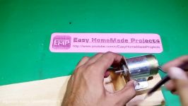 How to Make a Mini LATHE MACHINE at Home Very Easy