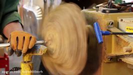 Coring  Two Burl Bowls woodturning with Sam Angelo