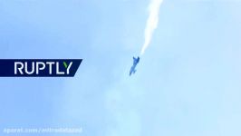 Russia Jets perform death defying stunts in MAKS 2017 rehearsal