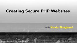 دانلود آموزش Lynda Lynda  Creating Secure PHP Websi...