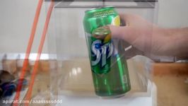 What Happens When You Put A Can Of Soda In A Huge Vacuum