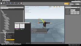 UE4 #5 Add rifle and create aim offset from AimSpace Animation