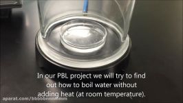 How to Boil Water with a Vacuum Pump + STEM SOS PBL