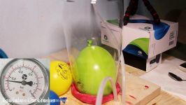 Awesome Experiment Balloons In VACUUM CHAMBER