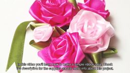 Make a Simple Ribbon Rose  DIY Crafts  Guidecentral