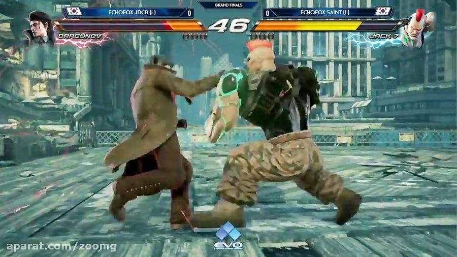 فینال بازی Tekken 7 در EVO 2017  زومجی