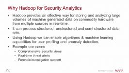 MapR Quick Start Solution – Security Log Analytics Demo