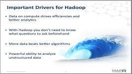 MapR  Enterprise Grade NoSQL and Hadoop