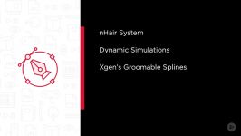 دانلود آموزش کامل Maya Dynamics  کار nHair Xgen..