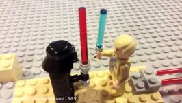 Lego Star Wars Luke Skywalker vs Darth Vader Cloud City Duel