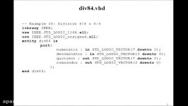 Lesson 58  Example 35 An 8 bit divider using Procedure