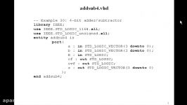 Lesson 50  Example 30 4 Bit Adder Subtractor Logic Equations