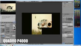 BENCHMARK QUADRO M4000 VS P4000  BLENDER 2.78