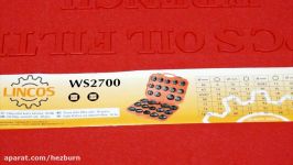 Lincos® WS2700 Cup type oil filter wrench set