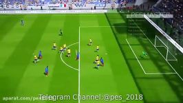 گل های زیبا حرکات زیبا در نسخه بتا pes2018