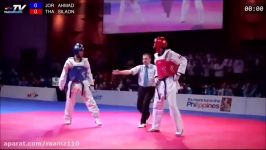 M 68kg 129. Ahmad Abu Ghaush JOR  Peerathep Sila on THA