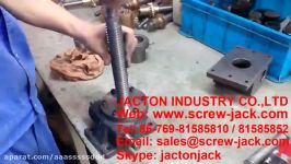 JACTON worm gear screw jacksscrew lifting mechanismsmachine screw actuators disassembly