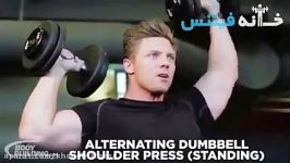 Standing Alternating Dumbbell Press new