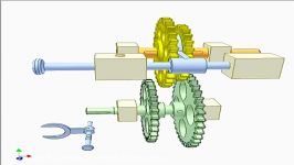 Shifting gear mechanism 1a