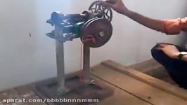 Weight lifting using worm gear mini project