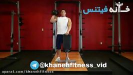 Standing Palm In One Arm Dumbbell Press new