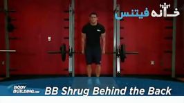 BARBELL SHRUG BEHIND THE BACK new